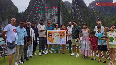 A surprising banner urging Raj and Uddhav Thackeray's unity spotted in Vietnam, going viral on social media.

