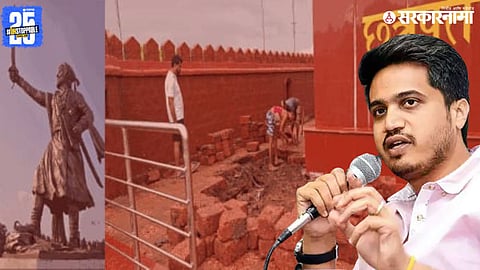 Rohit Pawar On Malvan Rajkot Fort Chhatrapati Shivaji Maharaja Statue