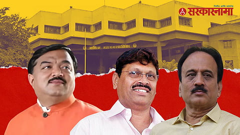 Sudhakar Badgujar; NMC employees union founder president babban gholap and President Sudhakar Badgujar both join BJP-संघटनेचे अध्यक्ष सुधाकर बडगुजर आणि संस्थापक अध्यक्ष माजी मंत्री बबन घोलप दोघांनीही केला एकाच वेळी भाजप पक्षात प्रवेश
