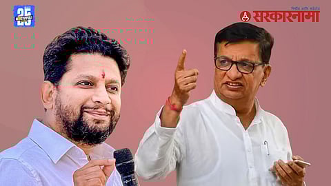 Sujay Vikhe and Balasaheb Thorat