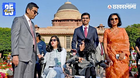 Former Chief Justice Dhananjay Chandrachud explains the delay in vacating his government bungalow was due to the search for an accessible home for his specially-abled daughters.

