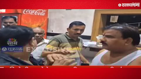 Sanjay Gaikwad Assaults Canteen Worker