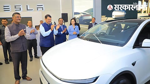 Tesla First Showroom Mumbai