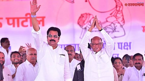 Harshvardhan Patil   Sharad Pawar