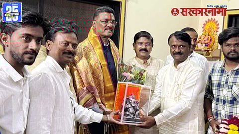 MLA Pravin Swami Meet Guardian Minister Pratap Sarnaik News