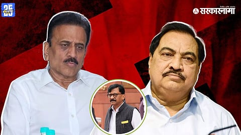 Girish Mahajan eknath khadse sanjay raut .jpg