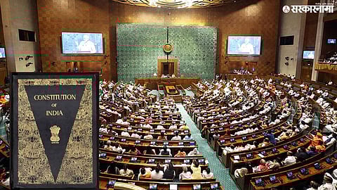 Union Minister Arjun Meghwal addresses media, confirms no move to remove secularism or socialism from the Constitution.