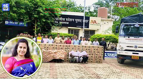 Liquor seized from truck linked to BJP MLA Meghna Bordikar