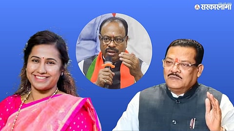 Chandrashekhar Bawankule meghana bordikar sanjay shirsat.jpg