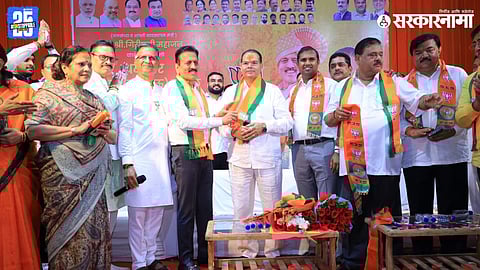 Sunil Bagul and Mama Rajwade join BJP