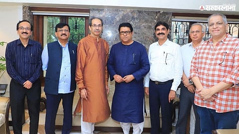 Raj Thackeray meets Uddhav Thackeray 