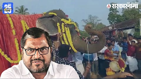 Mahadevi Elephant Case  Raju Shetti 