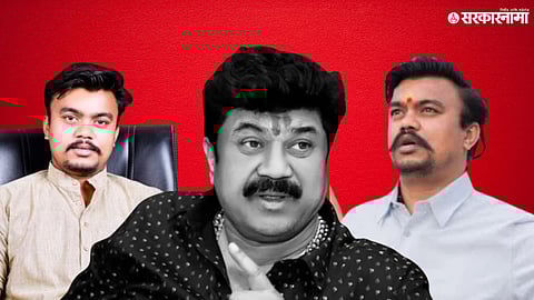  Shreeganesh Karad sushil  Karad   son of Valmik Karad, questioned by police in Mahadev Munde murder case.