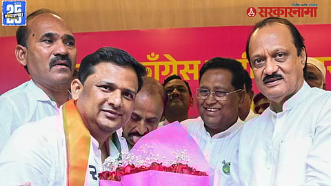 EX  MLA Rahul Mote With Ajit Pawar News 