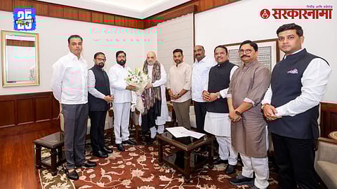 Eknath Shinde Meet Amit Shah