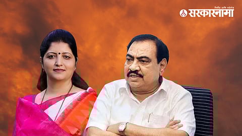 Eknath Khadse Fires Back at Rupali Chakankar Over Allegations in Pranjal Khewalkar Case