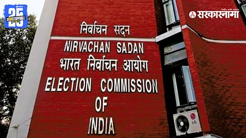 Tejashwi Yadav with evidence alleging Bihar Deputy CM Vijay Sinha’s name appears in two constituencies’ voter lists.