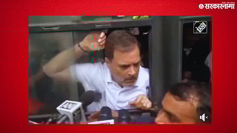 Rahul Gandhi Detained  INDIA Alliance March 