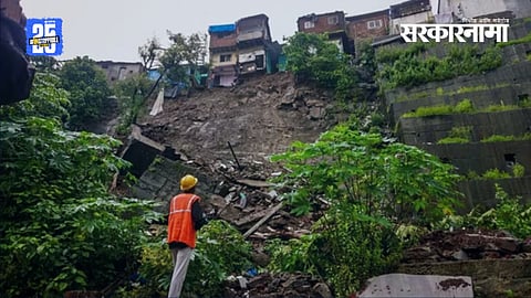 Vikhroli Parksite after a deadly landslide 