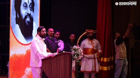 Eknath Shinde announces “Ladki Soon Yojana,” to be implemented by Shiv Sena for women’s welfare in Maharashtra.