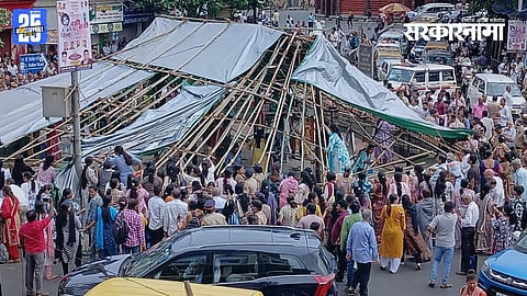 Jain protesters at Dadar Kabutarkhana