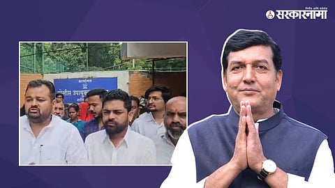 Shivsena-UBT-leader-Prathmesh-Gite-BJP-Leader-Uddhav-Nimse