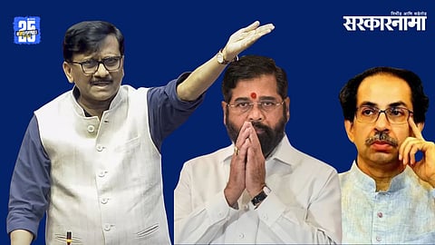 Sanjay Raut, Eknath Shinde, Uddhav Thackeray