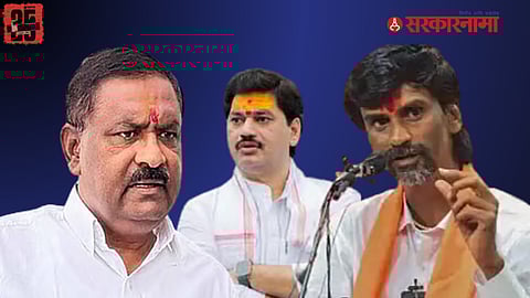 Suresh Dhas-Manoj Jarange Patil Political Attack On Dhananjay Munde