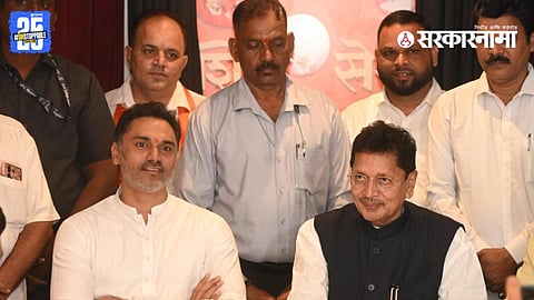 Shiv Sena workers surround Yogesh Kadam in Sindhudurg, demanding ministerial berth for Deepak Kesarkar.