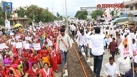 Banjara Community March In Beed For ST Reservation News