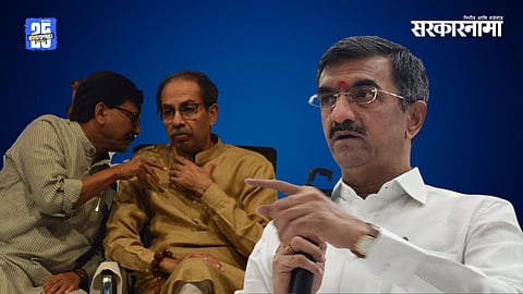 Sanjay Raut, Uddhav Thackeray, Shambhuraj Desai