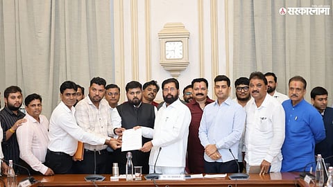 CM Eknath Shinde directs action against builders over 65 unauthorized buildings in KDMC area.

