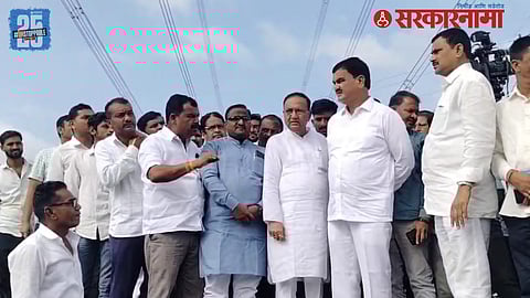 Agriculture  Minister Dattatrya Bharne Visit Badnapur News
