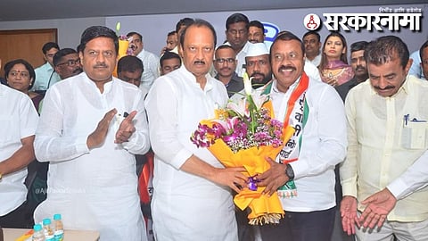 Jalindar Kamthe Rejoin NCP