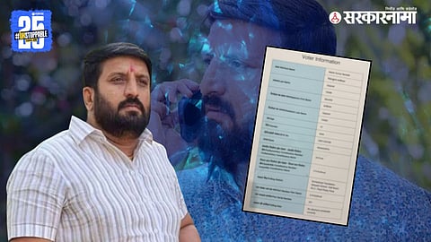 Duplicate voter registration in Kothrud and Karjat-Jamkhed linked to Nilesh Ghaiwal.