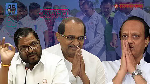 Raju Shetty Alligation on Ajit Pawar-Radhakrishna Vikhe Patil News