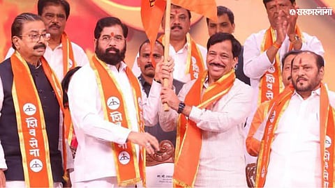 Rajan Teli joins Chief Minister Eknath Shinde’s Shiv Sena after quitting UBT faction — his sixth major political switch in Maharashtra politics.