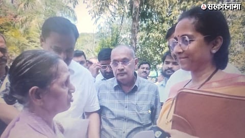 MP Supriya Sule Pune Visit