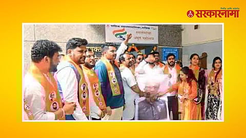 Shivsena Eknath Shinde agitation