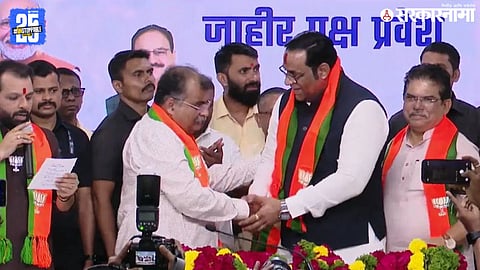 Vaibhav Khedekar joins BJP