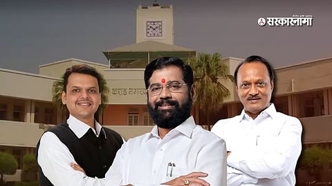 BJP Politics : भाजपचे आमदार जीवाच्या आकांताने पक्षात हवा भरतायत... शिंदे-अजितदादा हळूच टाचणी लावतायत
