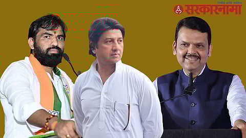 Ram satpute-Ranjitsinh mohite-patil-Devendra Fadnavis