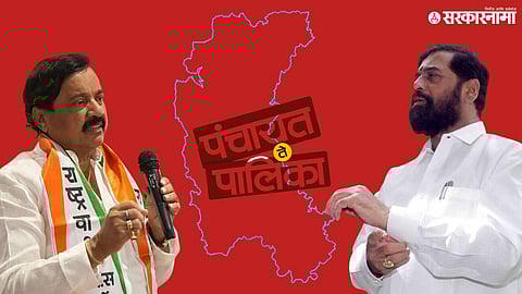 Raigad Politics NCP MP Sunil Tatkare And DCM Eknath Shinde
