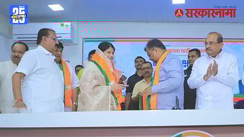 Sunita Bhangare joins BJP