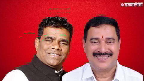 MLA Rajan Naik and former Mayor Rupesh Jadhav