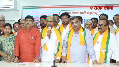 Congress Leader M.K. Deshmukh Join BJP News