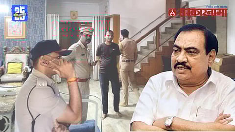 Eknath Khadse bungalow theft