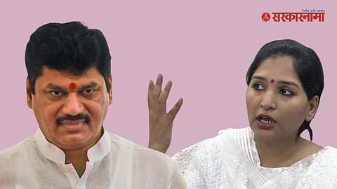 Karuna Munde Allegation On Dhananjay Munde News