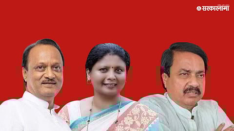 Sushma Andhare Sunil Tatkare Ajit Pawar 