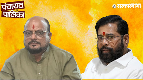 Gulabrao Patil, Eknath Shinde